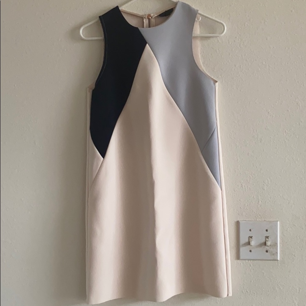 Topshop | Colorblock shift dress
